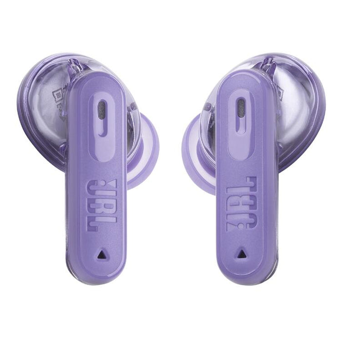 JBL Tune Beam 2 | Écouteurs intra-auriculaires - 100% Sans fil - Bluetooth - Smart Ambient - 6 Microphones - Mauve Fantôme-SONXPLUS Val-des-sources
