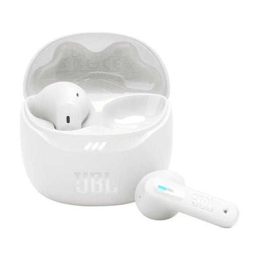 JBL Tune Flex 2 | Écouteurs intra-auriculaires - 100% Sans fil - Bluetooth - Réduction de bruit - 6 Microphones - IP54 - Blanc-SONXPLUS Val-Des-Sources