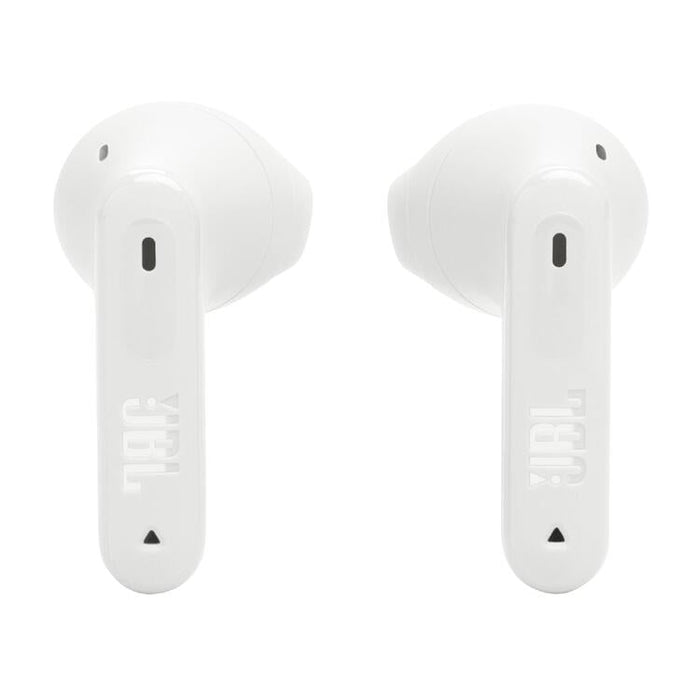JBL Tune Flex 2 | Écouteurs intra-auriculaires - 100% Sans fil - Bluetooth - Réduction de bruit - 6 Microphones - IP54 - Blanc-SONXPLUS Val-Des-Sources