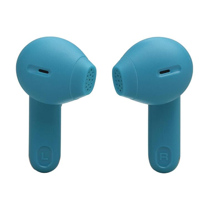 JBL Tune Flex 2 | Écouteurs intra-auriculaires - 100% Sans fil - Bluetooth - Réduction de bruit - 6 Microphones - IP54 - Turquoise-SONXPLUS Val-des-sources