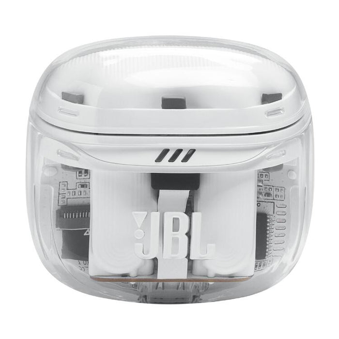 JBL Tune Flex 2 | Écouteurs intra-auriculaires - 100% Sans fil - Bluetooth - Réduction de bruit - 6 Microphones - IP54 - Blanc Fantôme-SONXPLUS Val-des-sources