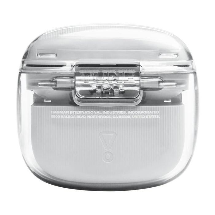 JBL Tune Flex 2 | Écouteurs intra-auriculaires - 100% Sans fil - Bluetooth - Réduction de bruit - 6 Microphones - IP54 - Blanc Fantôme-SONXPLUS Val-des-sources