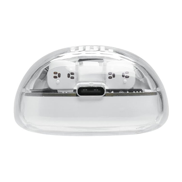 JBL Tune Flex 2 | Écouteurs intra-auriculaires - 100% Sans fil - Bluetooth - Réduction de bruit - 6 Microphones - IP54 - Blanc Fantôme-SONXPLUS Val-des-sources