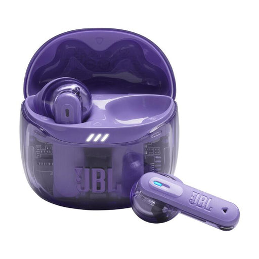 JBL Tune Flex 2 | Écouteurs intra-auriculaires - 100% Sans fil - Bluetooth - Réduction de bruit - 6 Microphones - IP54 - Mauve Fantôme-SONXPLUS Val-des-sources