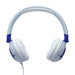 JBL JR320 | Écouteurs filaires circum-auriculaires pour enfant - JBL Safe Sound - Microphone - Bleu-SONXPLUS Val-des-sources