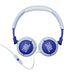 JBL JR320 | Écouteurs filaires circum-auriculaires pour enfant - JBL Safe Sound - Microphone - Bleu-SONXPLUS Val-des-sources