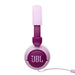 JBL JR320 | Écouteurs filaires circum-auriculaires pour enfant - JBL Safe Sound - Microphone - Mauve-SONXPLUS Val-des-sources