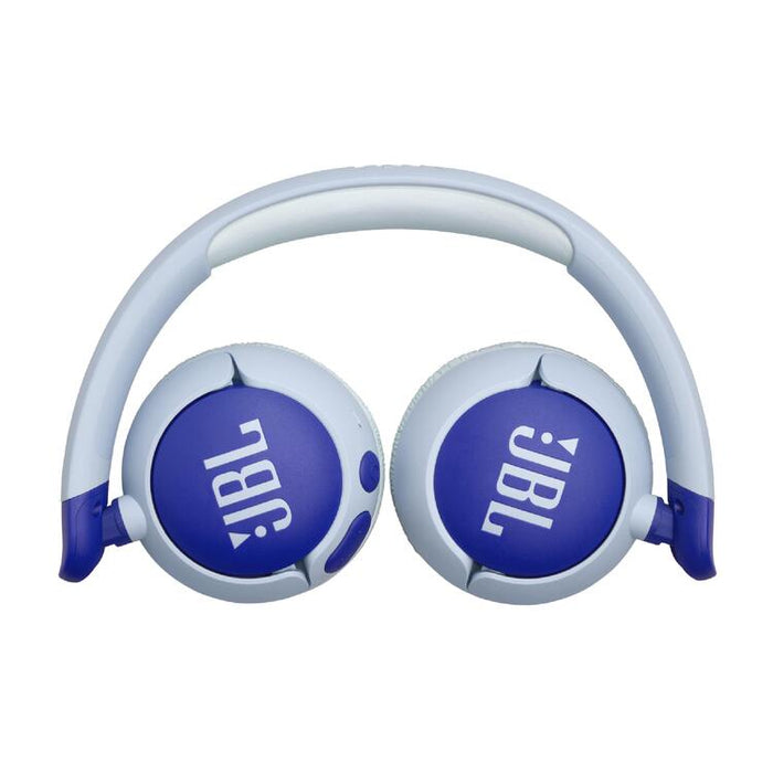JBL JR 320BT | Écouteurs sans fil circum-auriculaires pour enfant - Bluetooth - JBL Safe Sound - Microphone - Bleu-SONXPLUS Val-des-sources