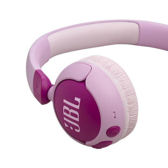 JBL JR 320BT | Écouteurs sans fil circum-auriculaires pour enfant - Bluetooth - JBL Safe Sound - Microphone - Mauve-SONXPLUS Val-des-sources