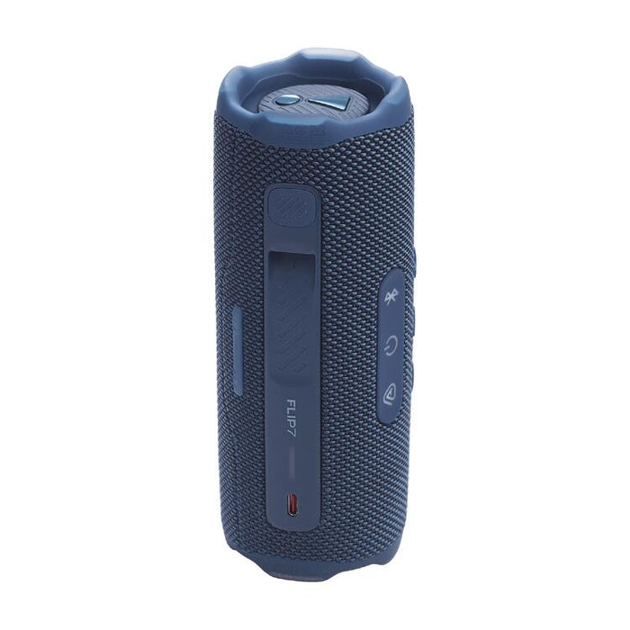 JBL Flip 7 | Haut-parleur portable - Bluetooth - Étanche - Jusqu'à 14 heures d'autonomie - Bleu-SONXPLUS Val-des-sources