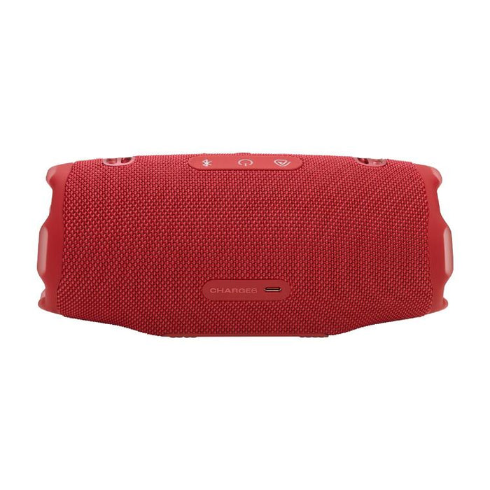 JBL Charge 6 | Haut-Parleur Portatif Bluetooth - Étanche - Auracast - 28 Heures d'autonomie - Rouge-SONXPLUS Val-des-sources