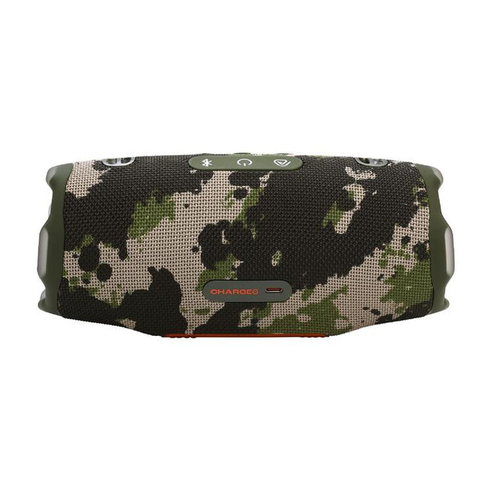 JBL Charge 6 | Haut-Parleur Portatif Bluetooth - Étanche - Auracast - 28 Heures d'autonomie - Camouflage-SONXPLUS Val-des-sources