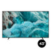 Samsung QN43Q7FAAFXZC | Téléviseur 43" Série Q7F - QLED - 4K - 60Hz - Quantum HDR-Sonxplus Val-Des-Sources.com
