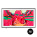 Samsung QN75LS03FWFXZC | Téléviseur 75" - The Frame - Neo QLED - 4K - Série LS03FW - 120Hz - Neo Quantum HDR-Sonxplus Val-Des-Sources.com