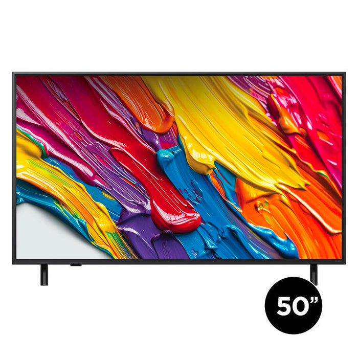 LG 50QNED82AUA | Téléviseur 50" QNED 4K - UHD 4K - Série QNED82A - 60Hz - Processeur IA a7 4K Gen8 - Noir-SONXPLUS Val-des-sources