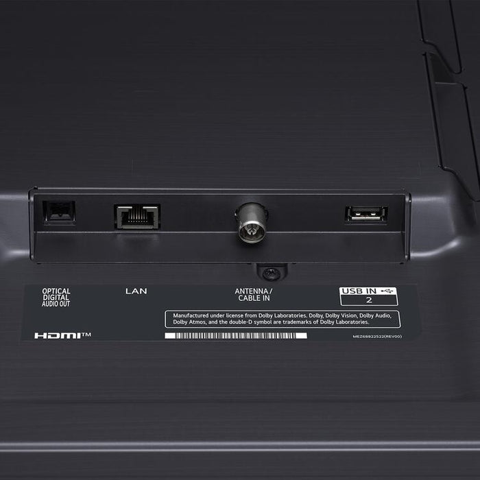 LG 86NANO80AUA | Téléviseur 86" LED 4K - UHD - Série NANO80A - 60Hz - Processeur IA a7 4K Gen8 - Noir-SONXPLUS Val-des-sources