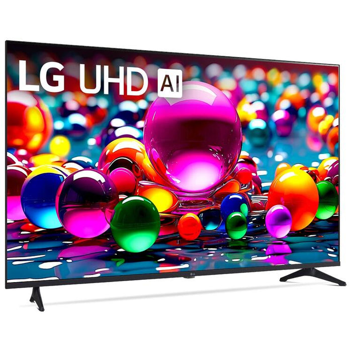 LG 50UA7700PUB | Téléviseur 50" - 4K Ultra HD - DEL - Série UA7700 - HDR - Smart WebOS - 60 Hz natif - Processeur IA a7 Gen8 4K - Noir-SONXPLUS Val-des-sources