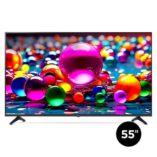 LG 55UA7700PUB | Téléviseur 55" - 4K Ultra HD - DEL - Série UA7700 - HDR - Smart WebOS - 60 Hz natif - Processeur IA a7 Gen8 4K - Noir-SONXPLUS Val-des-sources