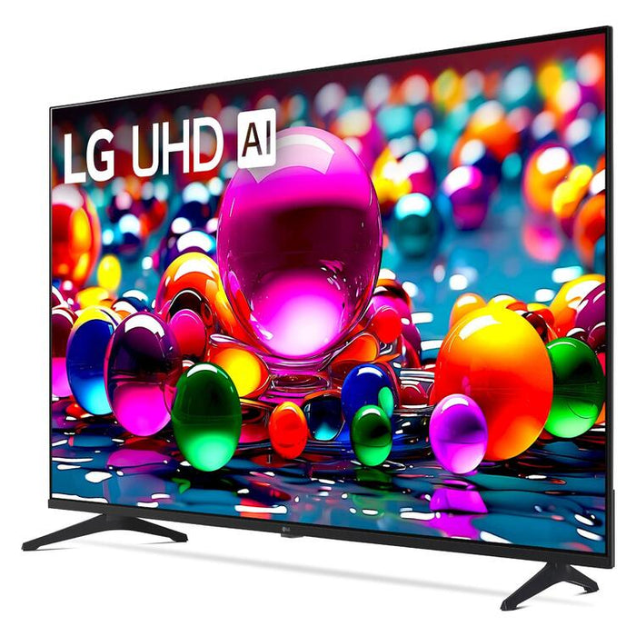 LG 55UA7700PUB | Téléviseur 55" - 4K Ultra HD - DEL - Série UA7700 - HDR - Smart WebOS - 60 Hz natif - Processeur IA a7 Gen8 4K - Noir-SONXPLUS Val-des-sources