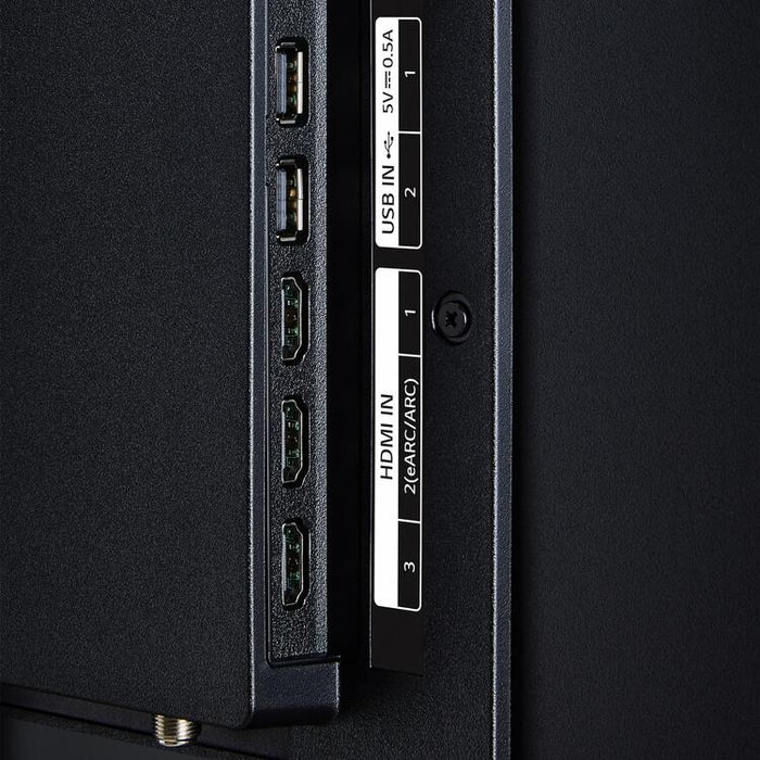 LG 55UA7700PUB | Téléviseur 55" - 4K Ultra HD - DEL - Série UA7700 - HDR - Smart WebOS - 60 Hz natif - Processeur IA a7 Gen8 4K - Noir-SONXPLUS Val-des-sources