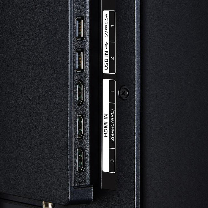 LG 65UA7700PUB | Téléviseur 65" - 4K Ultra HD - DEL - Série UA7700 - HDR - Smart WebOS - 60 Hz natif - Processeur IA a7 Gen8 4K - Noir-SONXPLUS Val-des-sources