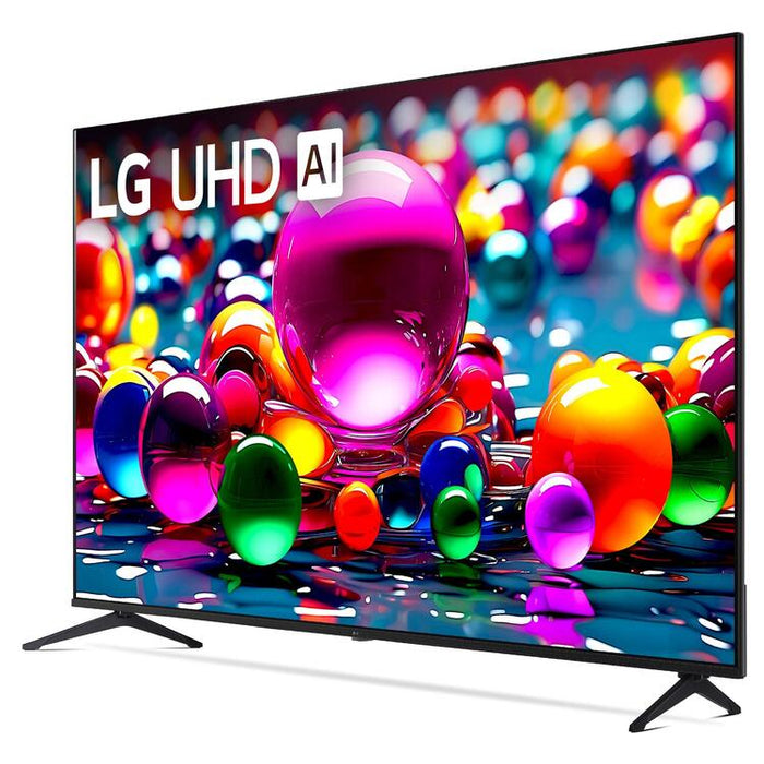 LG 75UA7700PUA | Téléviseur 75" - 4K Ultra HD - DEL - Série UA7700 - HDR - Smart WebOS - 60 Hz natif - Processeur IA a7 Gen8 4K - Noir-SONXPLUS Val-des-sources
