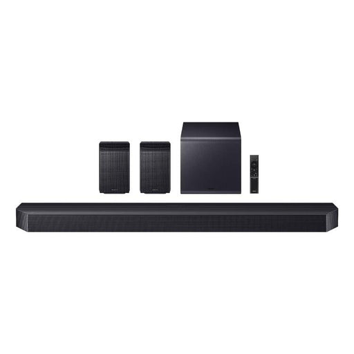 Samsung HW-Q990F | Barre de son - 11.1.4 canaux - Dolby ATMOS - Caisson de graves + Haut-parleurs arrière sans fil - 756W - Q-Symphony - Noir-Sonxplus Val-des-sources.com