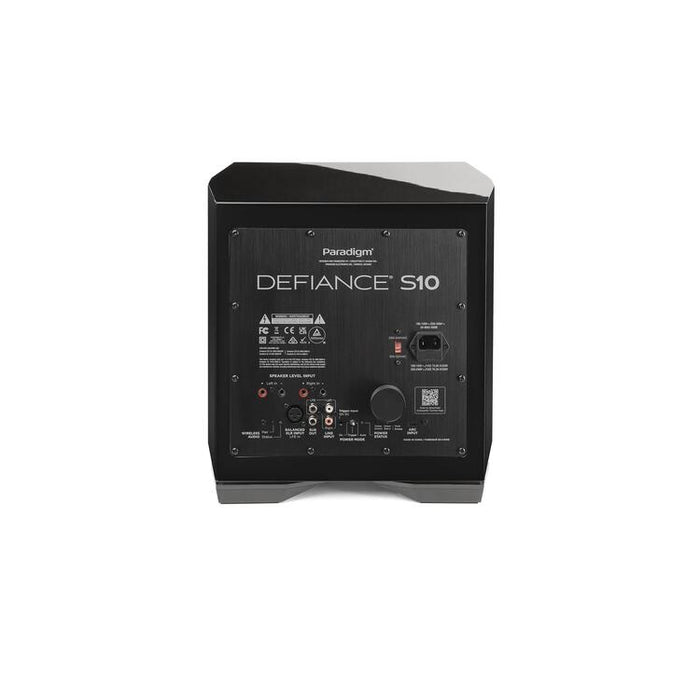 Paradigm DEFIANCE S10 | Caisson de graves 10" - 500W RMS - Unité-SONXPLUS Val-des-sources