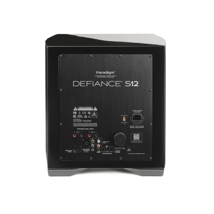 Paradigm DEFIANCE S12 | Caisson de graves 12" - 800W RMS - Unité-SONXPLUS Val-des-sources