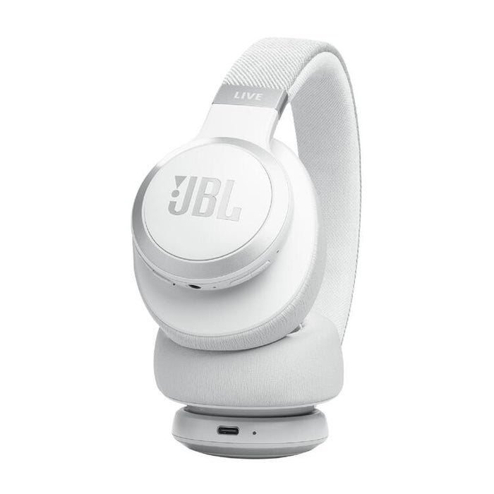 JBL Live 770NC | Écouteurs circum-auriculaires - Sans fil - Bluetooth - Blanc-SONXPLUS Val-des-sources
