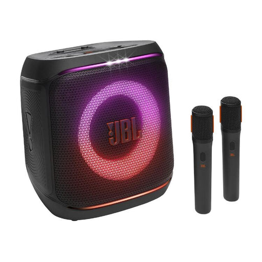 JBL PartyBox Encore 2 | Haut-parleur portatif - Sans fil - Bluetooth - 100 W - 2 Microphones inclus - Noir-SONXPLUS Val-des-sources