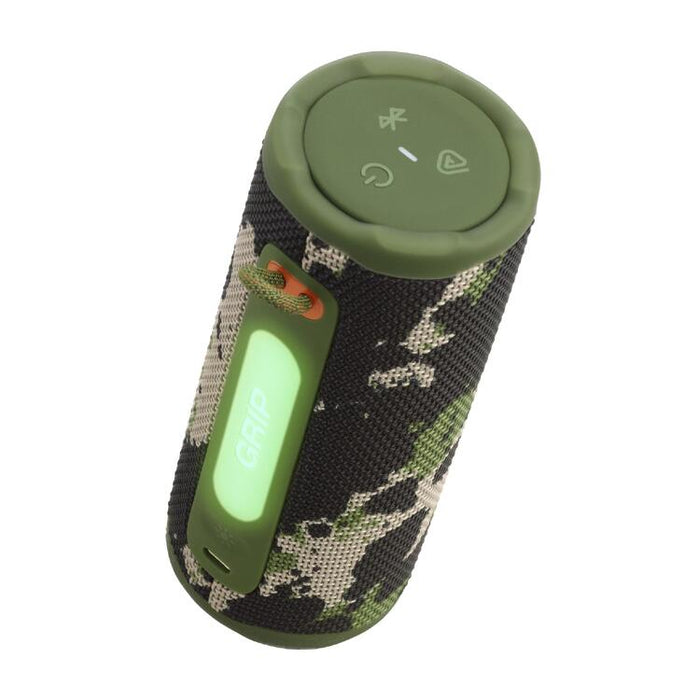JBL Grip | Haut-parleur portatif - Bluetooth - Lumière ambiante - Camouflage-SONXPLUS Val-des-sources