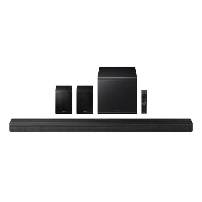 Samsung HW-QS750F | Barre de son - 5.1.2 canaux - Dolby ATMOS - Avec caisson de graves sans fil - Série Q - Bluetooth - Noir-Sonxplus Val-des-sources