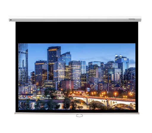 Grandview GV-CMA092 | Écran de projection manuel "Cyber"- 92" - ratio 16:9-SONXPLUS Val-des-sources