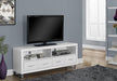 Monarch Specialties I2518 | Meuble TV - 60" - 4 Tiroirs - Blanc-SONXPLUS Val-des-sources