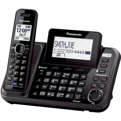 Panasonic KX-TG9541B | Téléphone sans fil - 1 combiné - Répondeur - Noir-SONXPLUS Val-des-sources