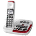Panasonic KX-TGM490S | Téléphone sans fil - 1 combiné - Répondeur - Amplifié 3X - Argenté-SONXPLUS Val-des-sources