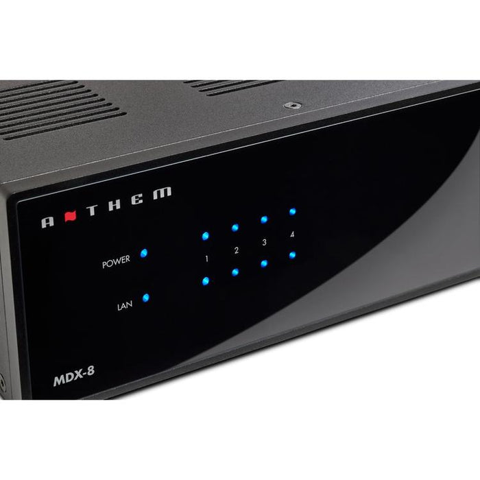 Anthem MDX8 | Amplificateur 8 canaux 4 zones et plus - Noir-SONXPLUS Val-des-sources
