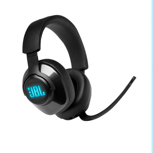 JBL Quantum 400 | Casque de jeu filaire circum-auriculaire - Micro rétractable - USB - Noir-SONXPLUS Val-des-sources