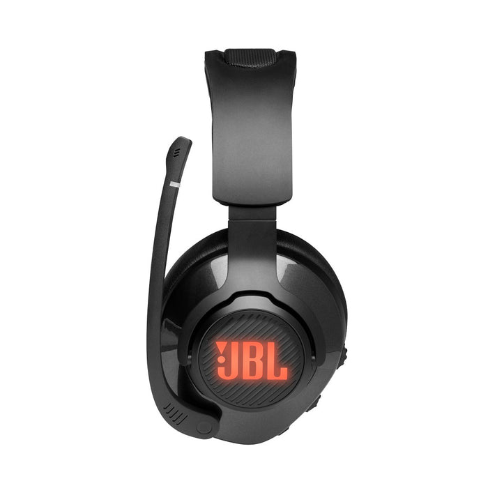 JBL Quantum 400 | Casque de jeu filaire circum-auriculaire - Micro rétractable - USB - Noir-SONXPLUS Val-des-sources