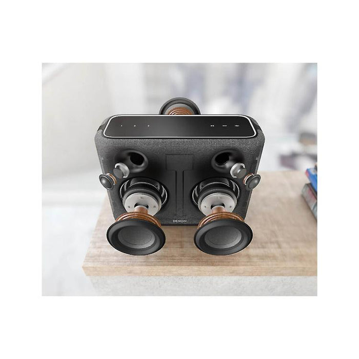 Denon HOME 250 | Haut-parleur sans fil - Bluetooth - Couplage Stéréo - HEOS intégré - Noir-SONXPLUS Val-des-sources