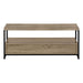 Monarch Specialties I2872 | Meuble TV - 48" - 2 Tiroirs de rangement - Taupe foncé-SONXPLUS Val-des-sources