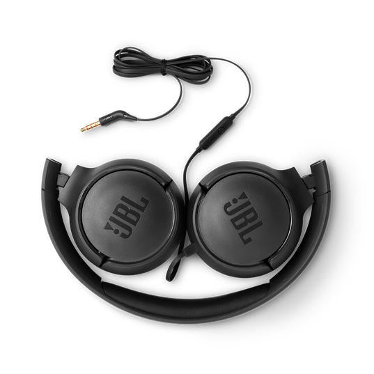 JBL Tune 500 | Écouteurs filaire supra-auriculaires - Noir-SONXPLUS Val-des-sources