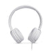 JBL Tune 500 | Écouteurs filaire supra-auriculaires - Blanc-SONXPLUS Val-des-sources