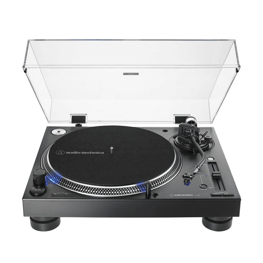 Audio-Technica LP140XP | Table tournante manuelle - Entraînement direct professionnelle - Noir | 01 | Sonxplus Val des Sources