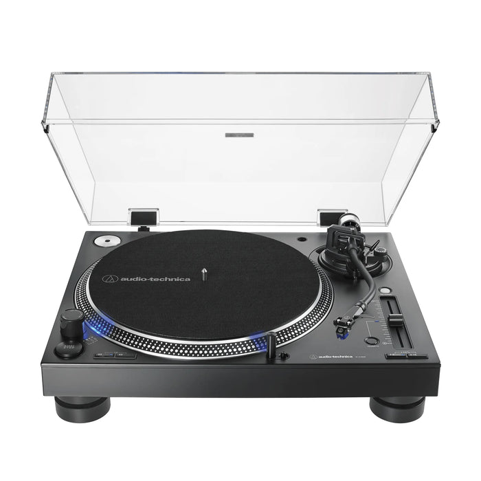 Audio-Technica LP140XP | Table tournante manuelle - Entraînement direct professionnelle - Noir | 01 | Sonxplus Val des Sources