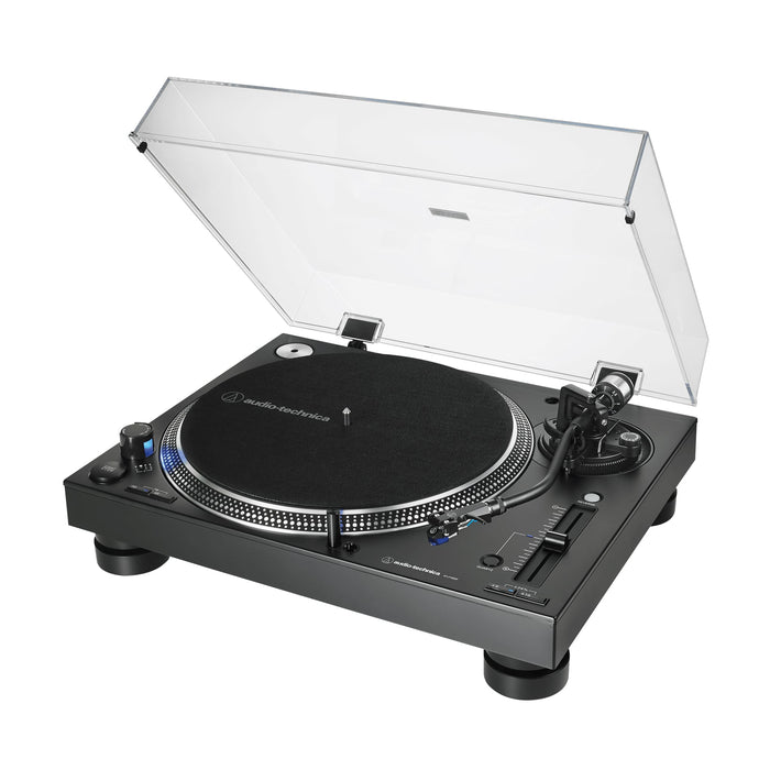 Audio-Technica LP140XP | Table tournante manuelle - Entraînement direct professionnelle - Noir | 02 | Sonxplus Val des Sources