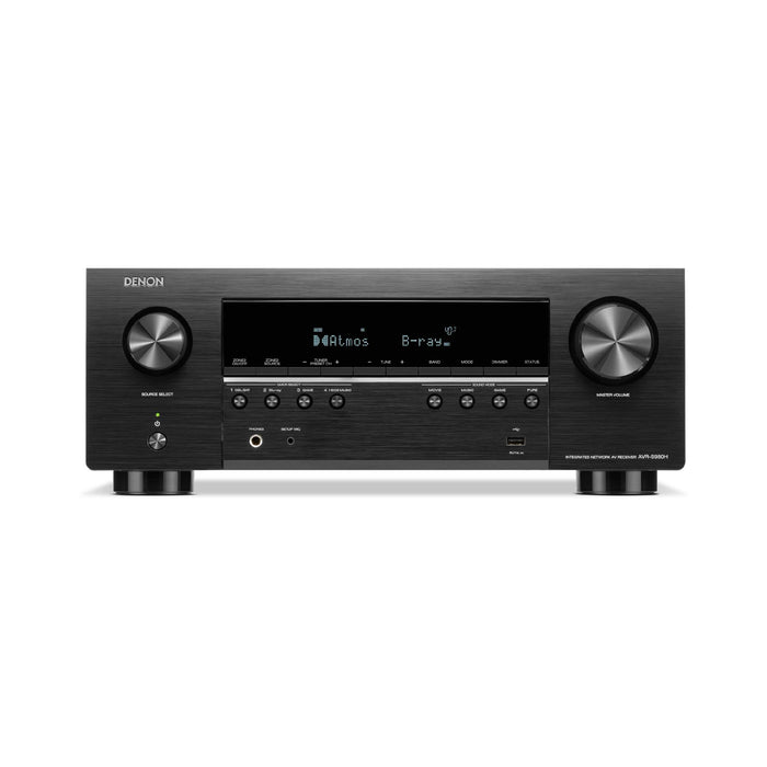 Denon AVR-S980H | Récepteur AV - 7.2 canaux d'amplification - Cinéma maison - 8K - HEOS - Noir | 01 | Sonxplus Val des Sources