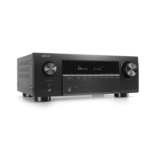 Denon AVRX2900H | Récepteur AV - 7.2 canaux - Cinéma maison - 8K - HEOS - Noir | 02 | Sonxplus Val des Sources