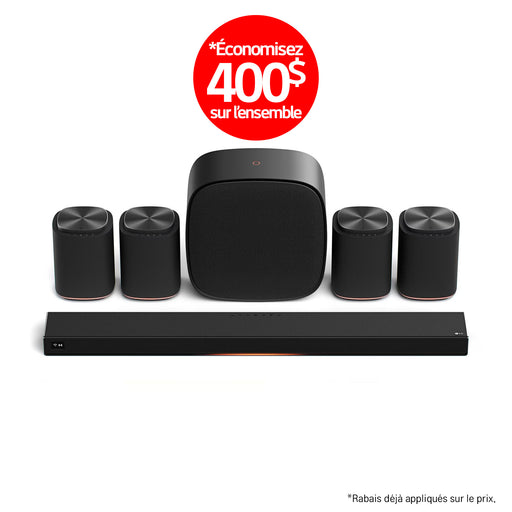 LG Sound Suite | Immersive Quad Suite 7 Pro - H7+4M7+W7 | 01 | Sonxplus Val des Sources